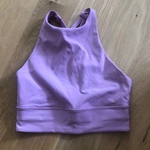 High neck lululemon bra